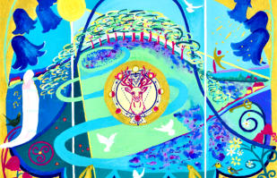 In Spring, under a canopy of trees, the ancient woodland of Duncliffe is a carpet of shimmering bluebells in shades of amethyst, purple and indigo. Associated with magical enchantment, they symbolise constancy, humility, gratitude - and everlasting love.