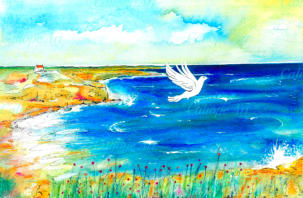 Buffeted by Atlantic Ocean winds, the single track Fishermans’ Trail follows the dramatic coastline, carved and sculpted into this powerful landscape of towering cliffs, soft sand dunes and wild beaches. Yet still a natural happiness lingers in the air. 