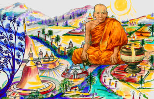 A mysterious magic makes up this country. At sunset we walked U Bein Bridge with saffron-robed monks; at sunrise we saw temples and stupas shining golden. We saw Inle Lake fishermen rowing one-leg; and in a Buddhist Monastery, we celebrated the Full Moon.